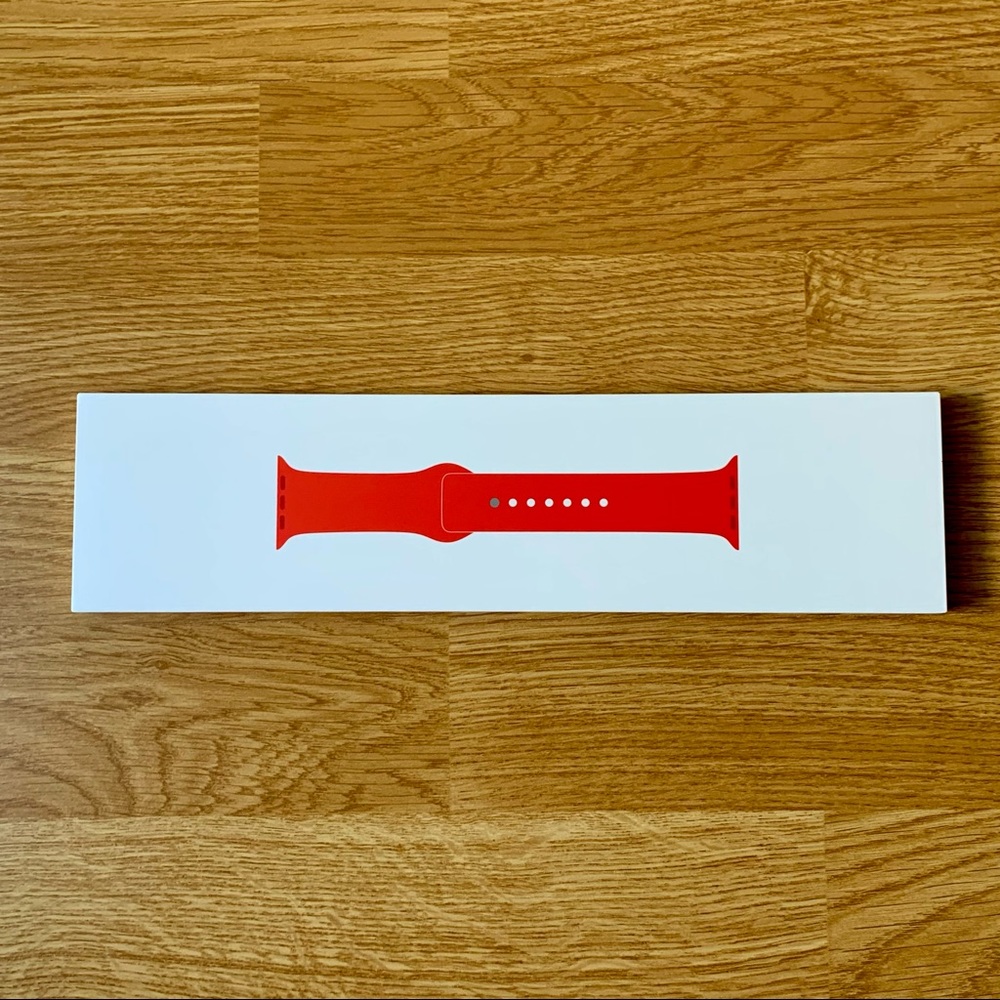 NEW Apple Watch Sport Band (PRODUCT)RED